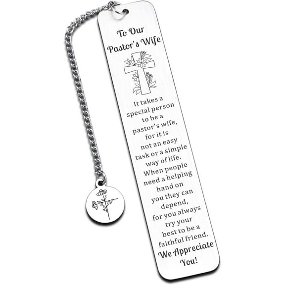 Pastor Wife Appreciation Gifts, Appreciation Gifts for Pastor Wife, Wedding Registry Ideas for Pastor, Pastor Anniversary Giift, Thank You Gift for Pastor Wife, Wedding Gift for Pastor Wife Bookmark