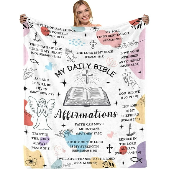 Pastor Wife Appreciation Gifts, Gifts for Pastor's Wife, Pastors Wife Gifts, Pastor Birthday Gifts for Women Soft Flannel Throw and Blankets 60"x50"