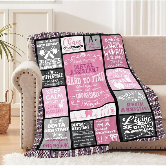 Pastor's Wife Appreciation Gifts, Pastor's Wife Blanket, Pastor Appreciation Day Gifts, Christmas Birthday Valentines Present for Pastor's Wife Flannel Throw Blanket 60"X 50"