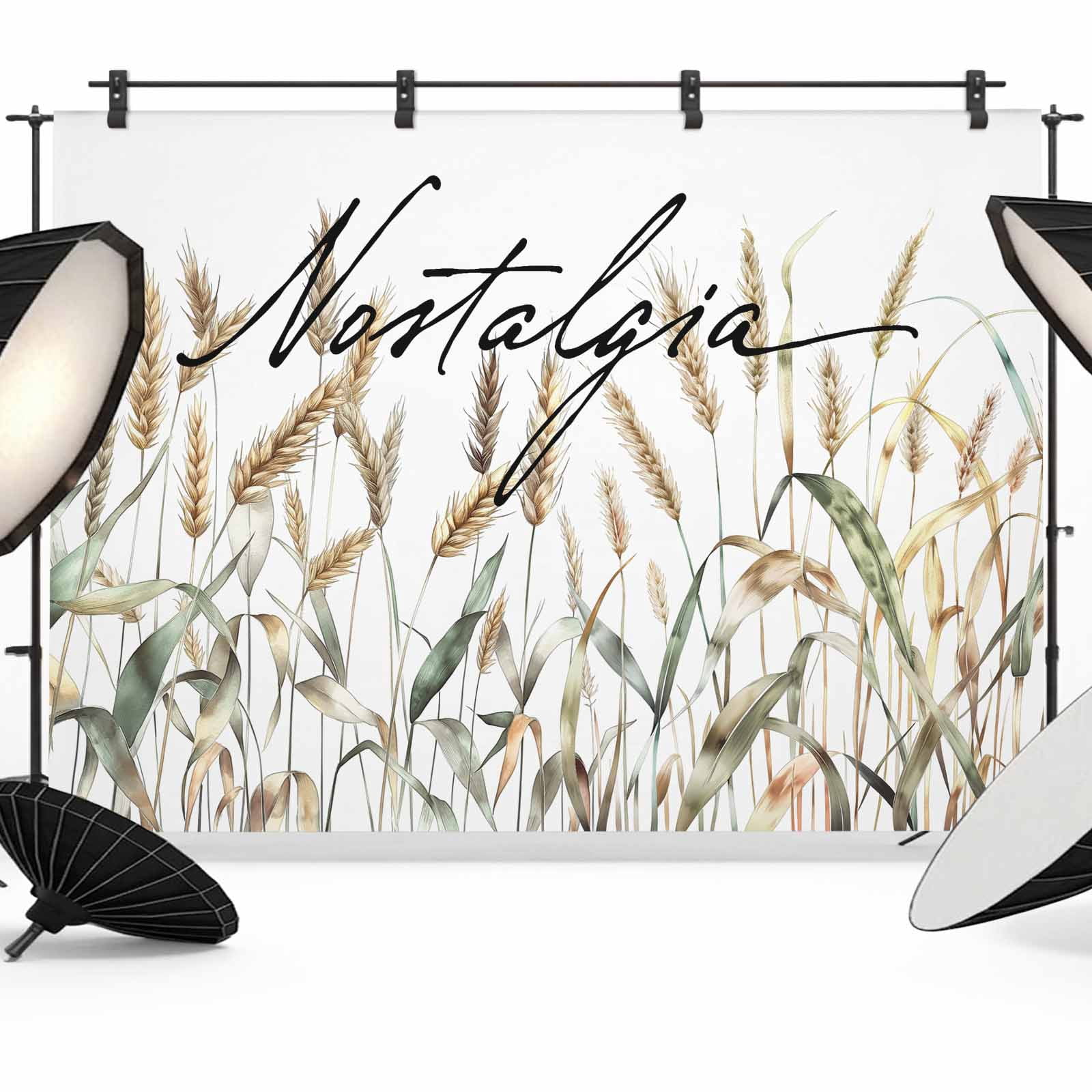 Botanical Backdrop Pastoral Botanical Backdrop for Photoshoot,Photography Photo Studio ...
