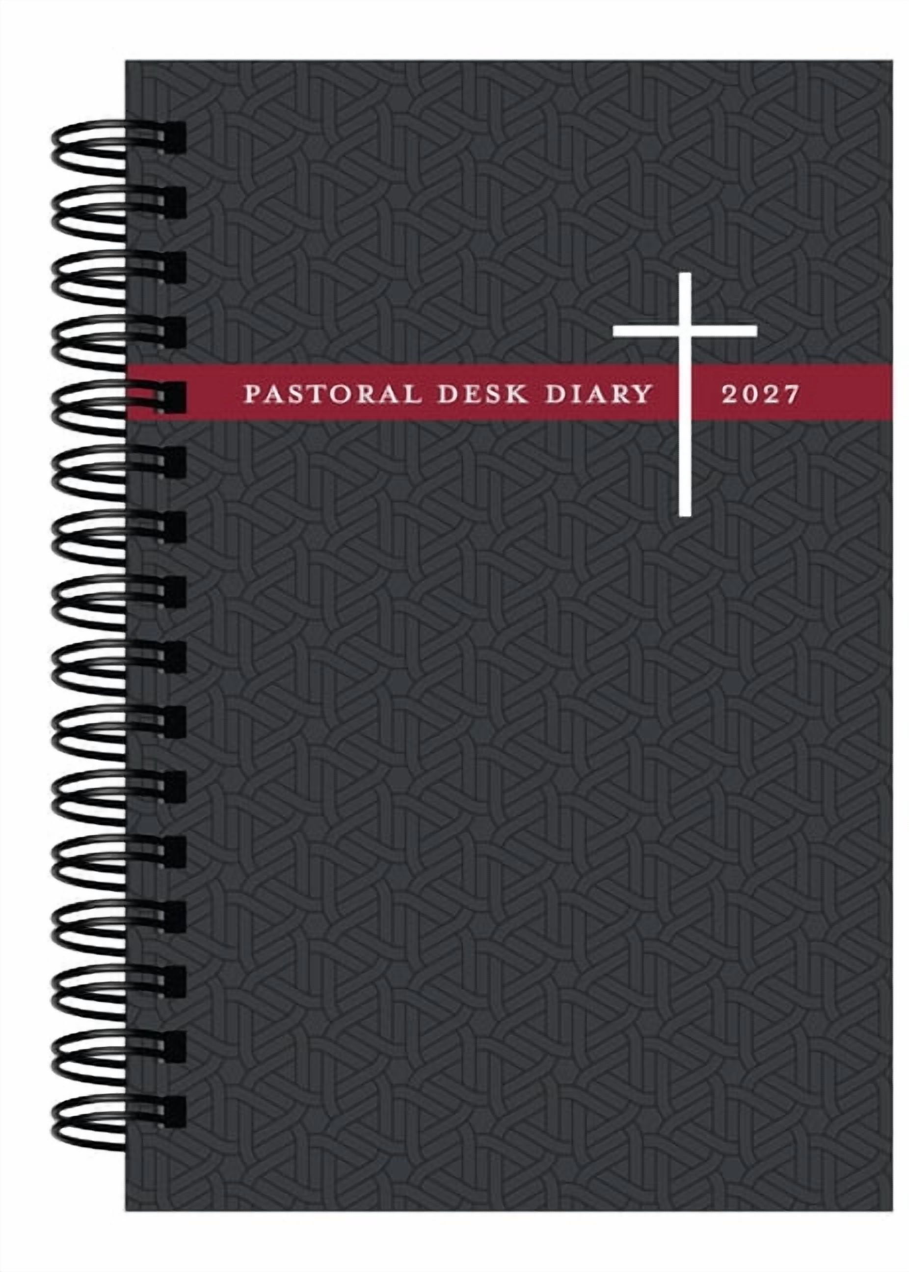 Pastoral Desk Diary 2027, (Spiral-Bound)