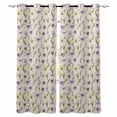 thumbnail image 1 of Pastoral Floral Blackout Curtains for Bedroom Living Room Darkening Curtains 96 Inches Long Spring Dragonfly Abstract Plants Window Curtain 2 Panels Set Window Treatment Grommet Drapes 52"x96", 1 of 9
