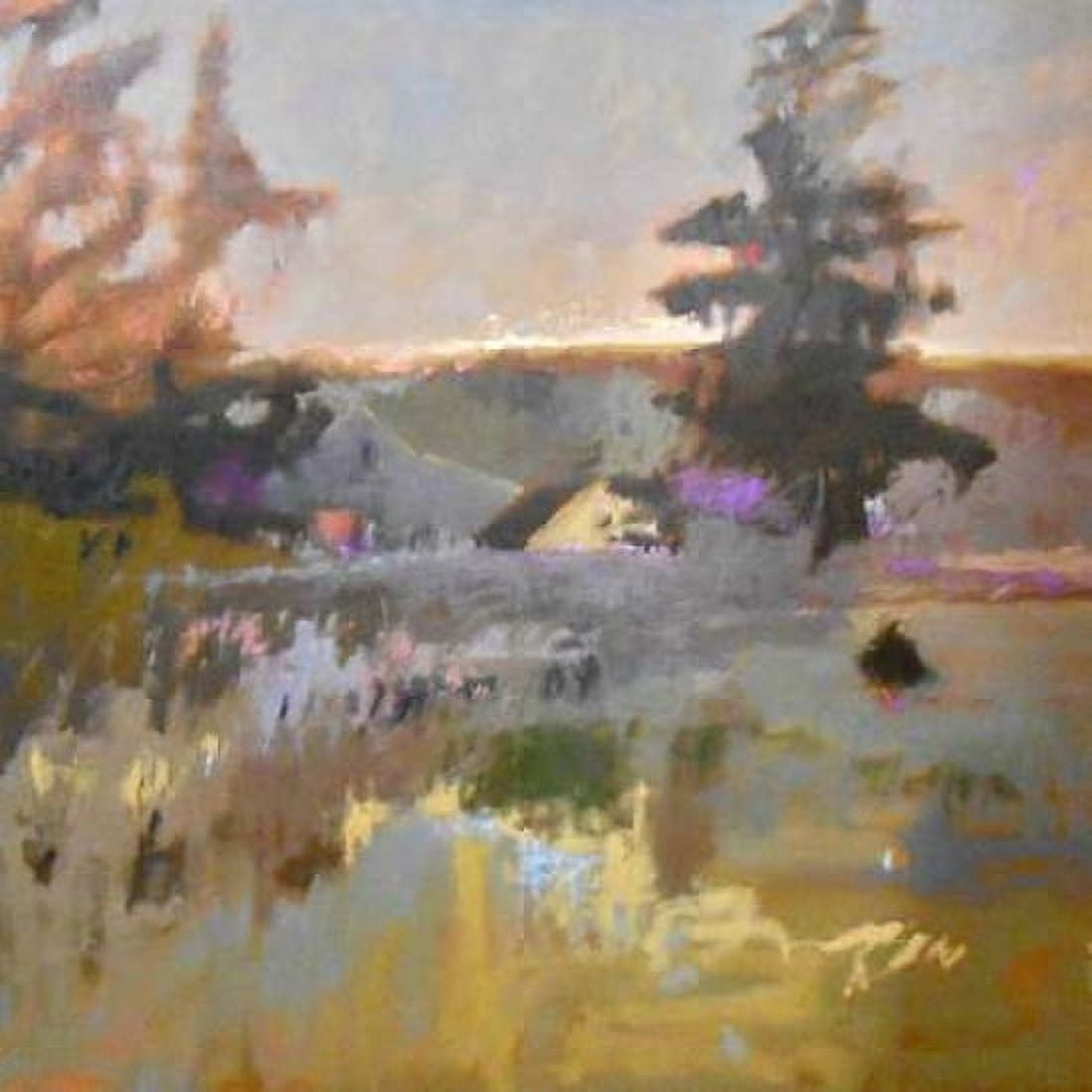 Pastoral IX Canvas Art - Jane Schmidt (24 x 24)