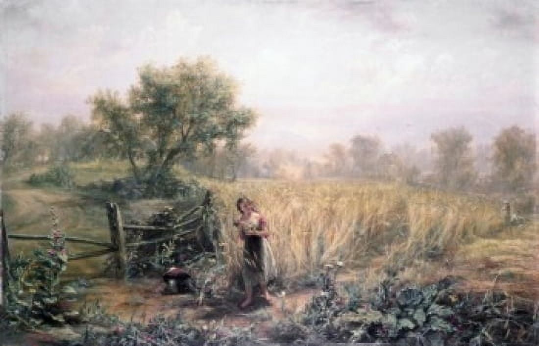 Pastoral Jerome BThompson (1814-1886 American) Canvas Art - Jerome BThompson (24 x 36)