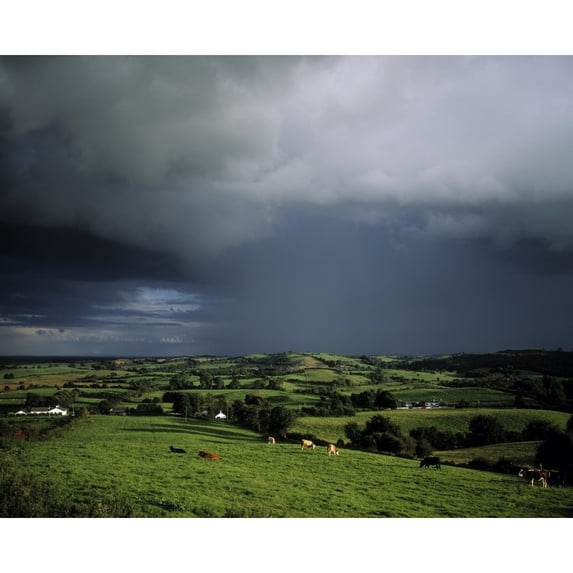Pastoral Landscape Loughcrew County Meath Ireland by The Irish Image Collection / Design Pics