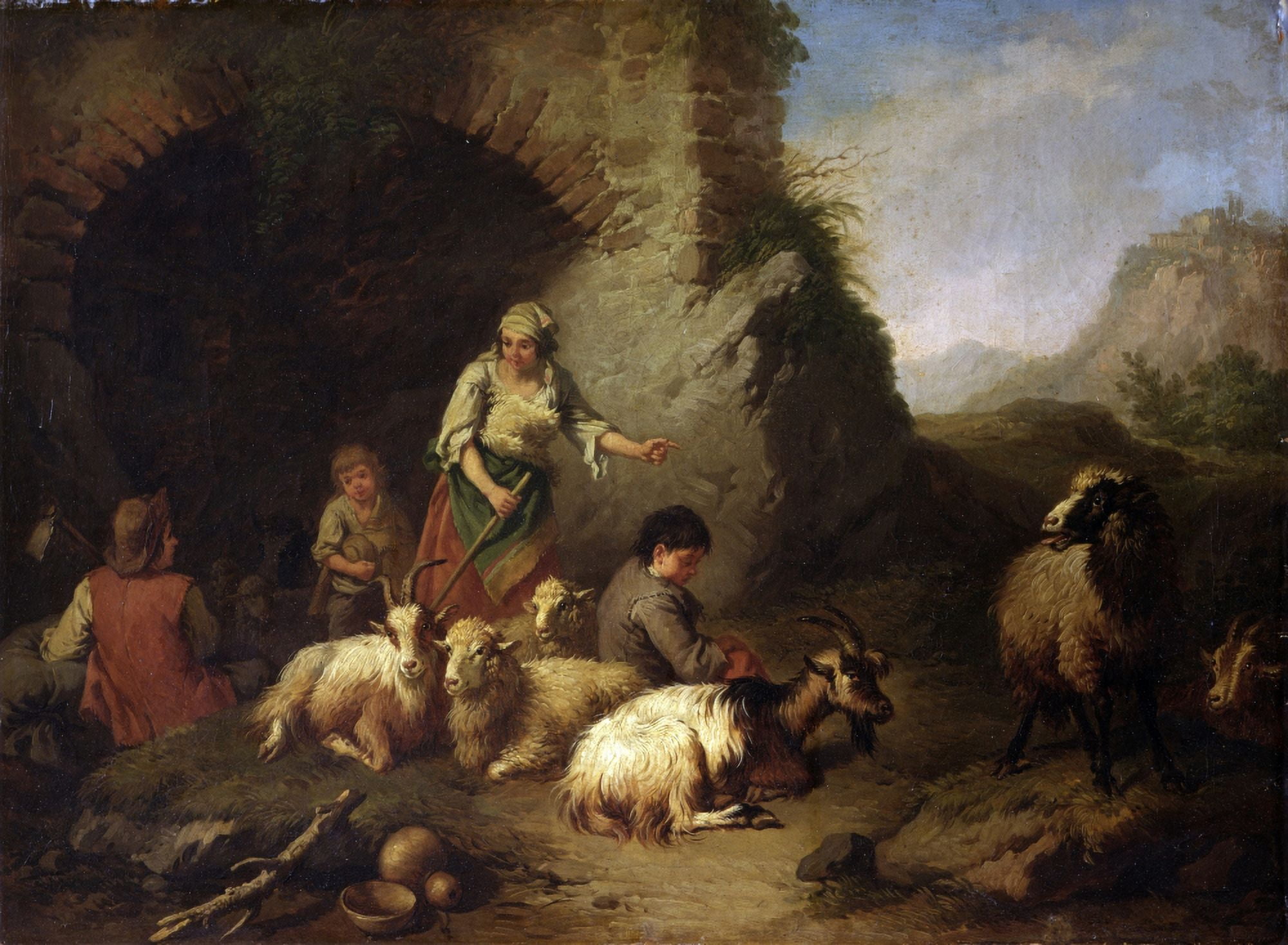 Pastoral Scene Canvas Art - (24 x 18)