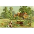 thumbnail image 1 of Pastoral Scene Poster Print By Mary Evans Picture Library Peter & Dawn Cope Collection (24 X 18), 1 of 4