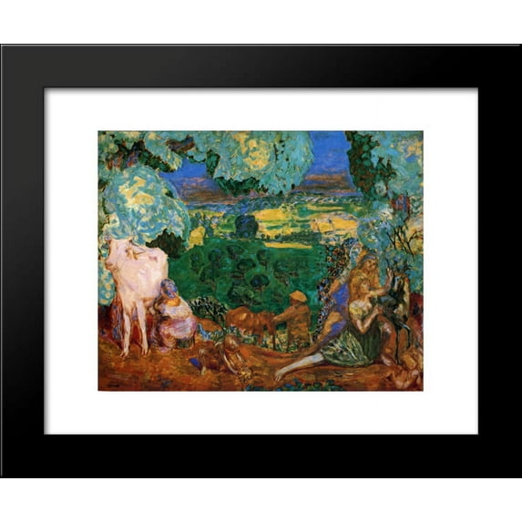 Pastoral Symphony 20x24 Framed Art Print by Bonnard, Pierre