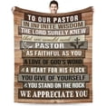 thumbnail image 1 of Pastors Wife Appreciation Gifts, Gift Idea for Pastors Wives, Pastor Blanket for Women, Christian Gifts Pastor for Religious Birthday 60"x50", 1 of 5