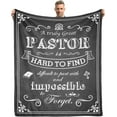thumbnail image 1 of Pastors Wife Gifts, Pastor Wife Appreciation Gifts, Christmas Birthday Gifts for Pastors Wife, Pastor Appreciation Gifts for Women Throw Blanket (50"X60"), 1 of 6