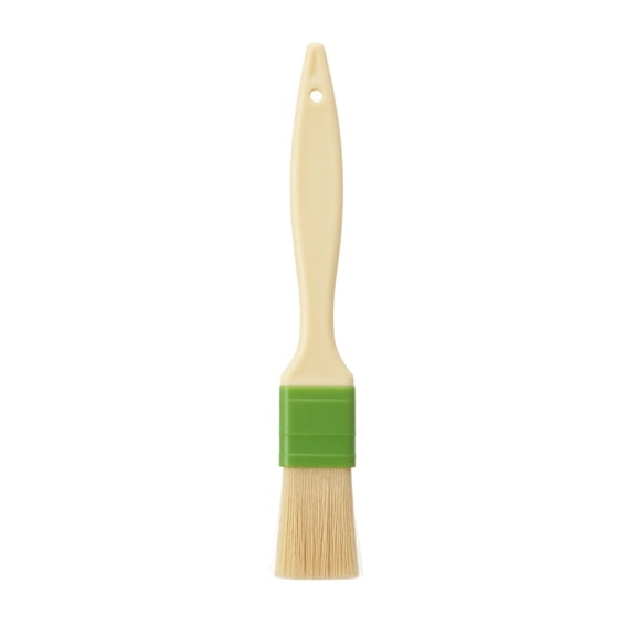 Pastry Basting Brush with Wooden Handle Natural Bristle Cooking Brush for Baking Glazing Marinade Sauce and Egg Wash