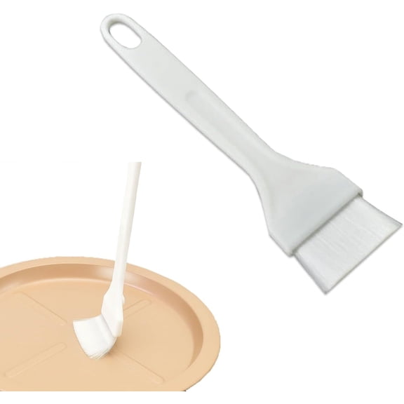 Pastry Brush for Baking Basting Brushes Set for Cooking and Bakery Use White Brush for Buttering Meat Egg Wash Butter Brush Utensil for Kitchen and Baking