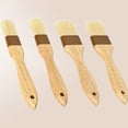 thumbnail image 1 of Pastry Brush, Natural Bristle Basting Brush for Cooking and Baking, Premium BBQ Brushes for Butter, Oil, Egg, Sauce, Turkey, Marinade and Kitchen Food, 1 of 4