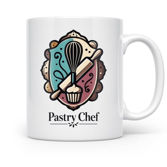 Pastry Chef Design - Baking Enthusiast - 11 oz Ceramic Coffee Mug