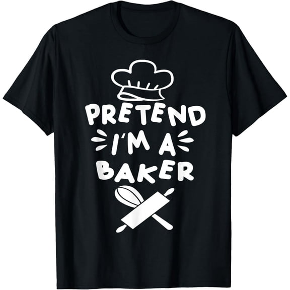 Pastry Chef Humor Graphic Tee, 100% Cotton Baking Enthusiast Shirt