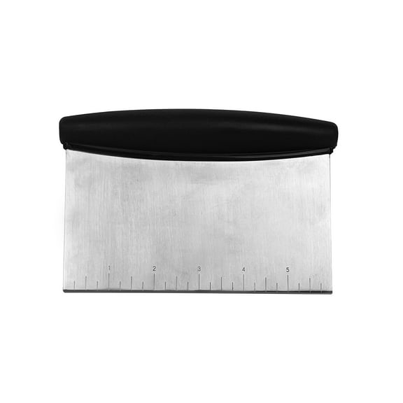 Pastry Cutter Bench Scraper Dough Stainless Steel Tool Kitchen Baking Breadmaking Pizza Herb Chopper EXULTIMATE
