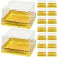 thumbnail image 1 of SEWACC Small Pastry Boxes PolyPropylene 50Pcs Multi Application, 1 of 6