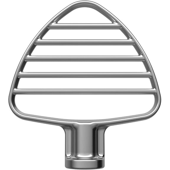 Pastry Tilt Head Stand Mixer Beater Attachment, Silver