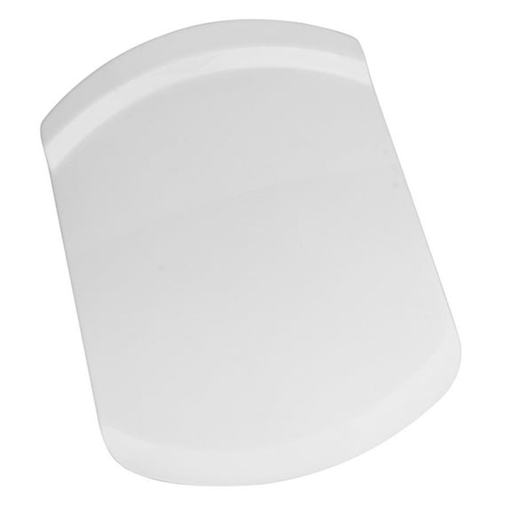 Masteelf White Plastic Kitchen Spatula Versatile Tool for Home Use Lightweight and 1 Piece