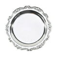 thumbnail image 1 of Pastry Tray,Cupcake Tower Decorative Tray Dessert Display Stand Snacks Presentation Stand Snacks and Platter Tray Food Display Tray,Treat Platter Metal Pastry Tray,Silver,3.93x3.93", 1 of 9