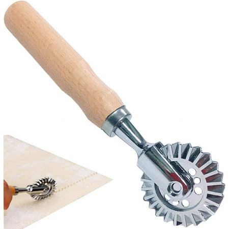 Pastry Wheel Cutter ,Pastry and Pasta Cutter Wheel,For Ravioli, Pasta, Dumplings Lasagna, Pierogi - 6.7\\