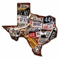 thumbnail image 1 of Pasttime Signs  19 x 19 in. Custom Shape - Texas License Plates Metal Sign, 1 of 1