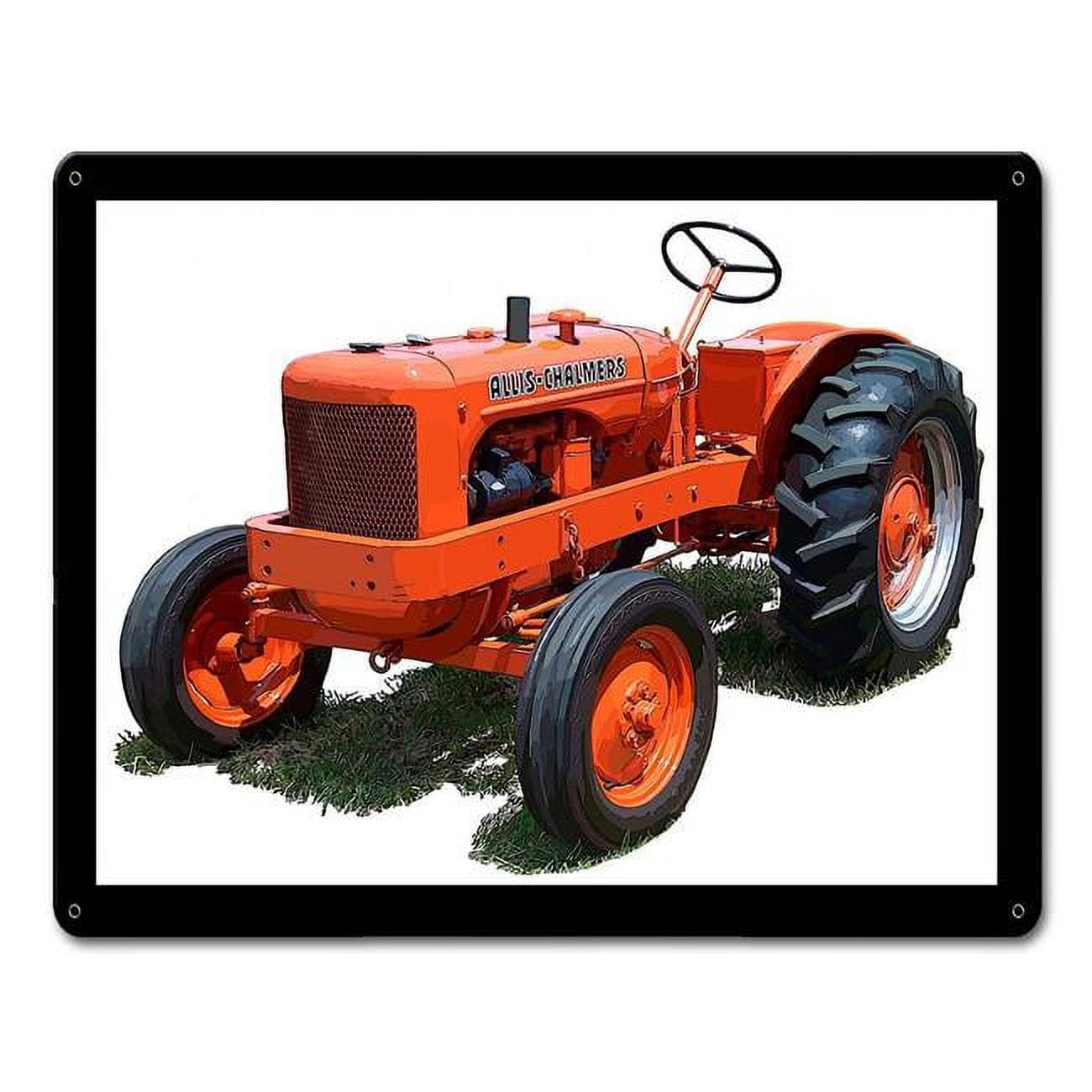 Pasttime Signs AMI155 15 x 12 in. IB Allis Chalmers Vintage Metal Sign ...