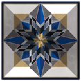 thumbnail image 1 of Pasttime Signs AQPB005 24 x 24 in. 16 Point Star Blue & Gray Custom Shape Metal Sign, 1 of 1