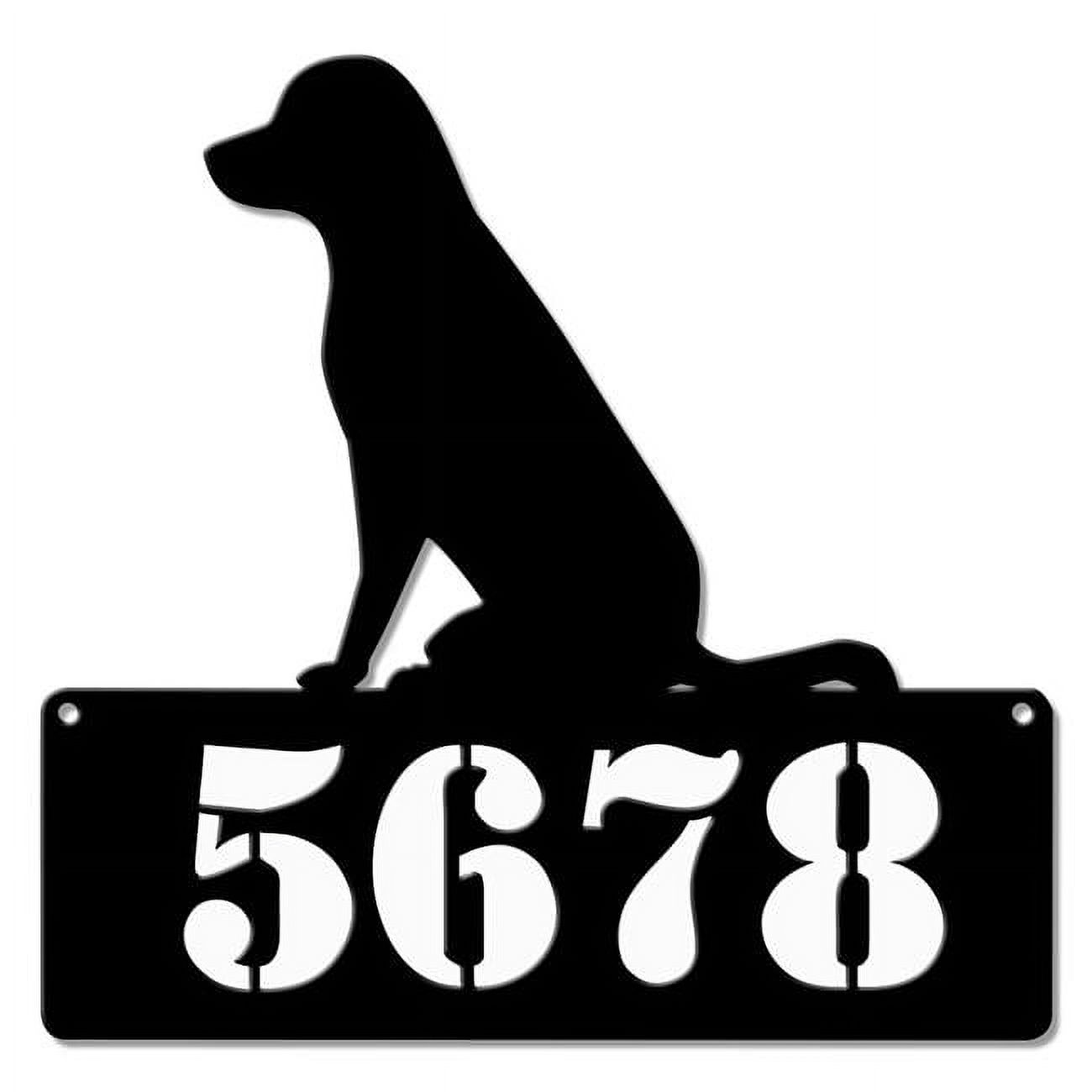 Pasttime Signs PTSD006 15 x 15 in. Lab Address Personalized Vintage Metal Sign - image 1 of 1