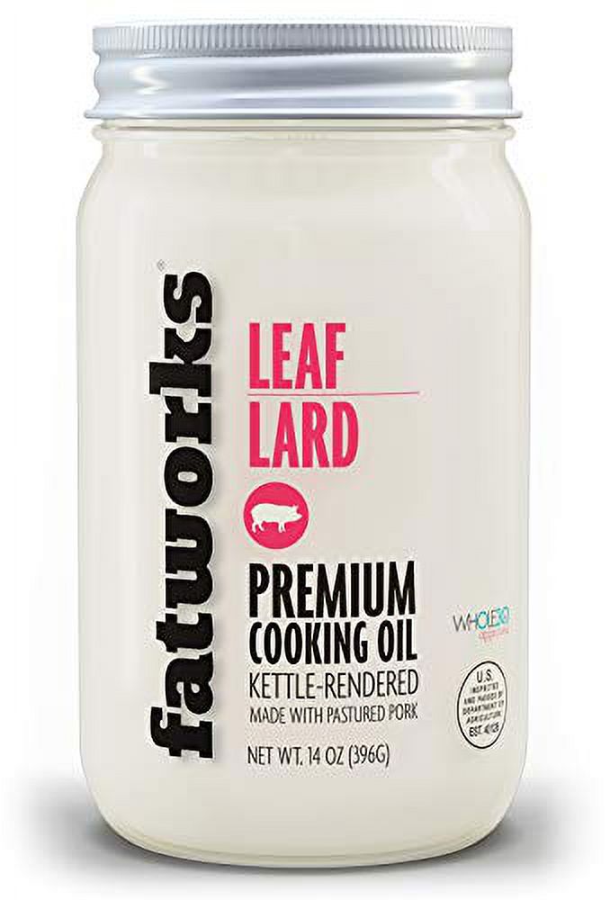 Pasture Raised Leaf Lard A.K.A. "Baker's Lard" Artisanally Rendered For