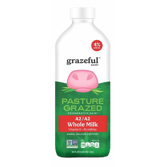 Pasture Raised a2 Whole Milk
