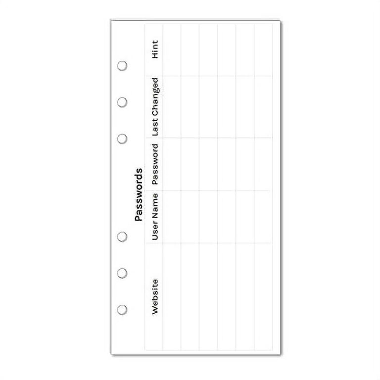 LV Agenda Medium Ring (MM) Refill - Notebook (Agenda) refill - MM size