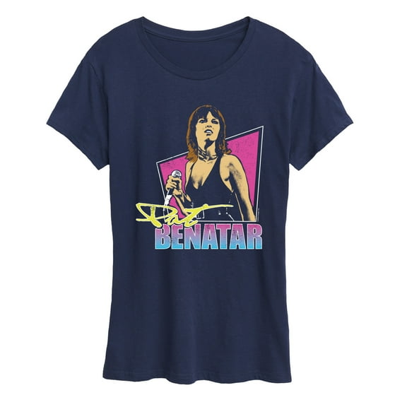 Pat Benatar - Cameo - Country Music Artist - Women's Short Sleeve Graphic T-Shirt