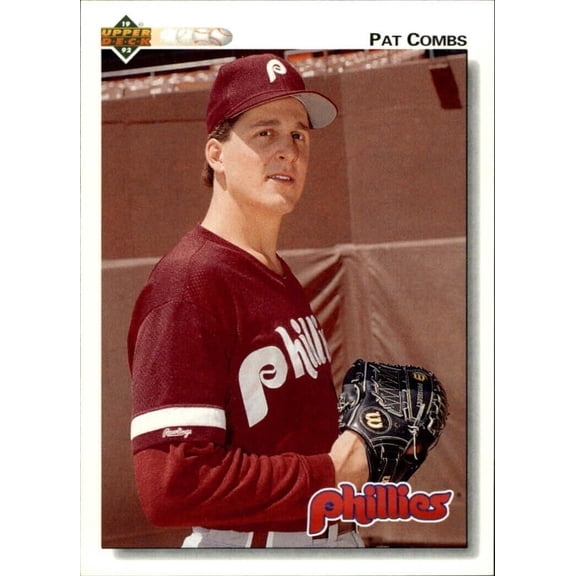 Pat Combs 1992 Upper Deck MLB #442 Baseball Card Philadelphia Phillies