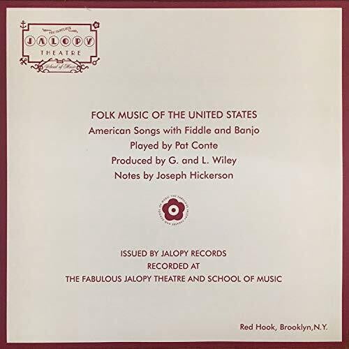 Pat Conte - American Songs With Fiddle and Banjo - Music & Performance - Vinyl