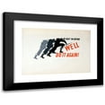 thumbnail image 1 of Pat Keely 24x18 Black Modern Framed Museum Art Print Titled - We Beat ’Em Before, We’Ll Do it Again! (Between 1939 and 1946), 1 of 5