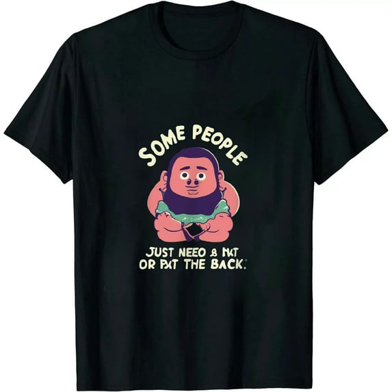 Pat On The Back Funny Adult Sarcastic Design T-Shirt