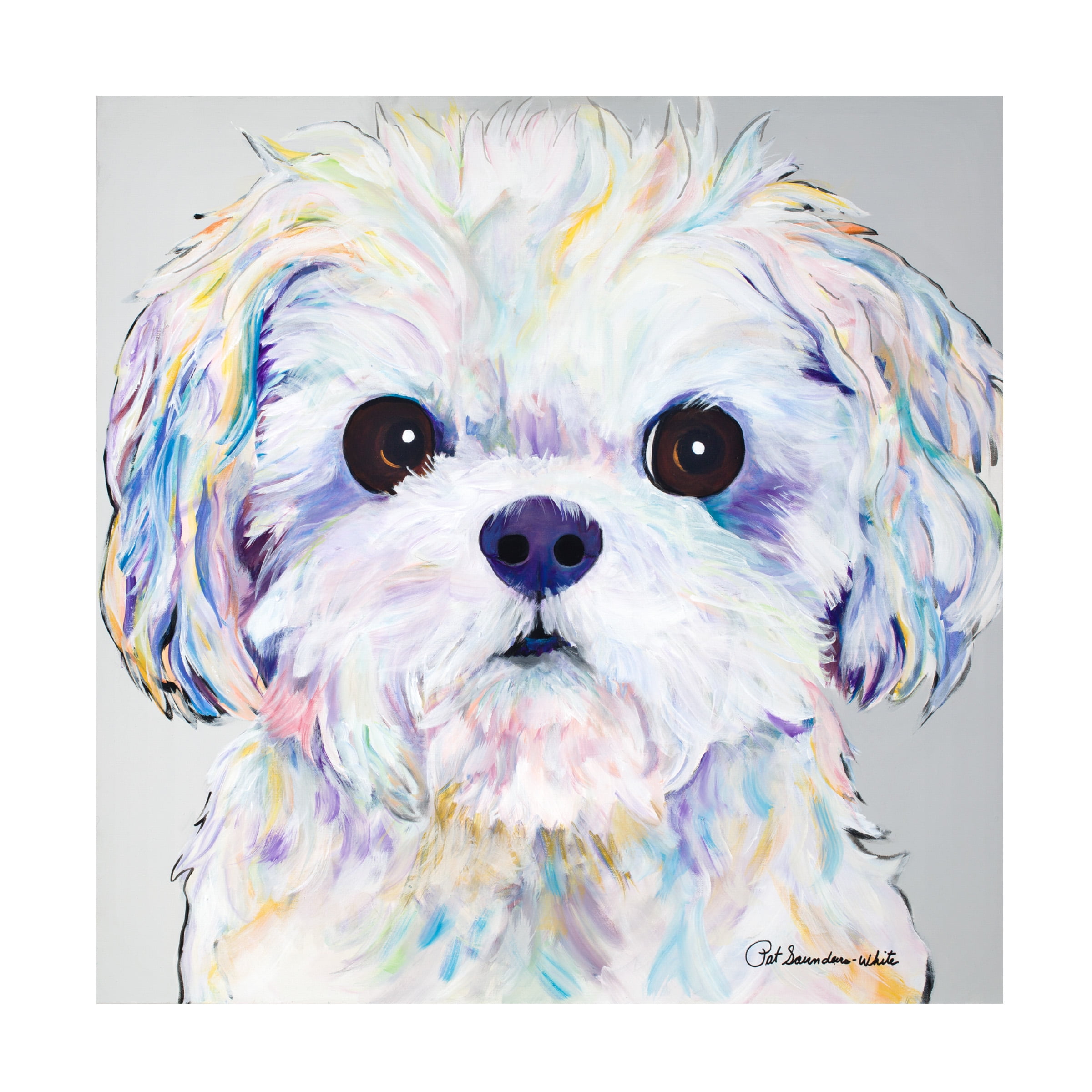 Pat Saunders 'Mattie' Canvas Art