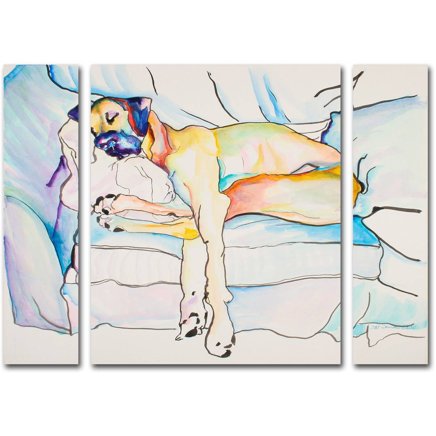 Pat Saunders "Sleeping Beauty" Multi Panel Art Set
