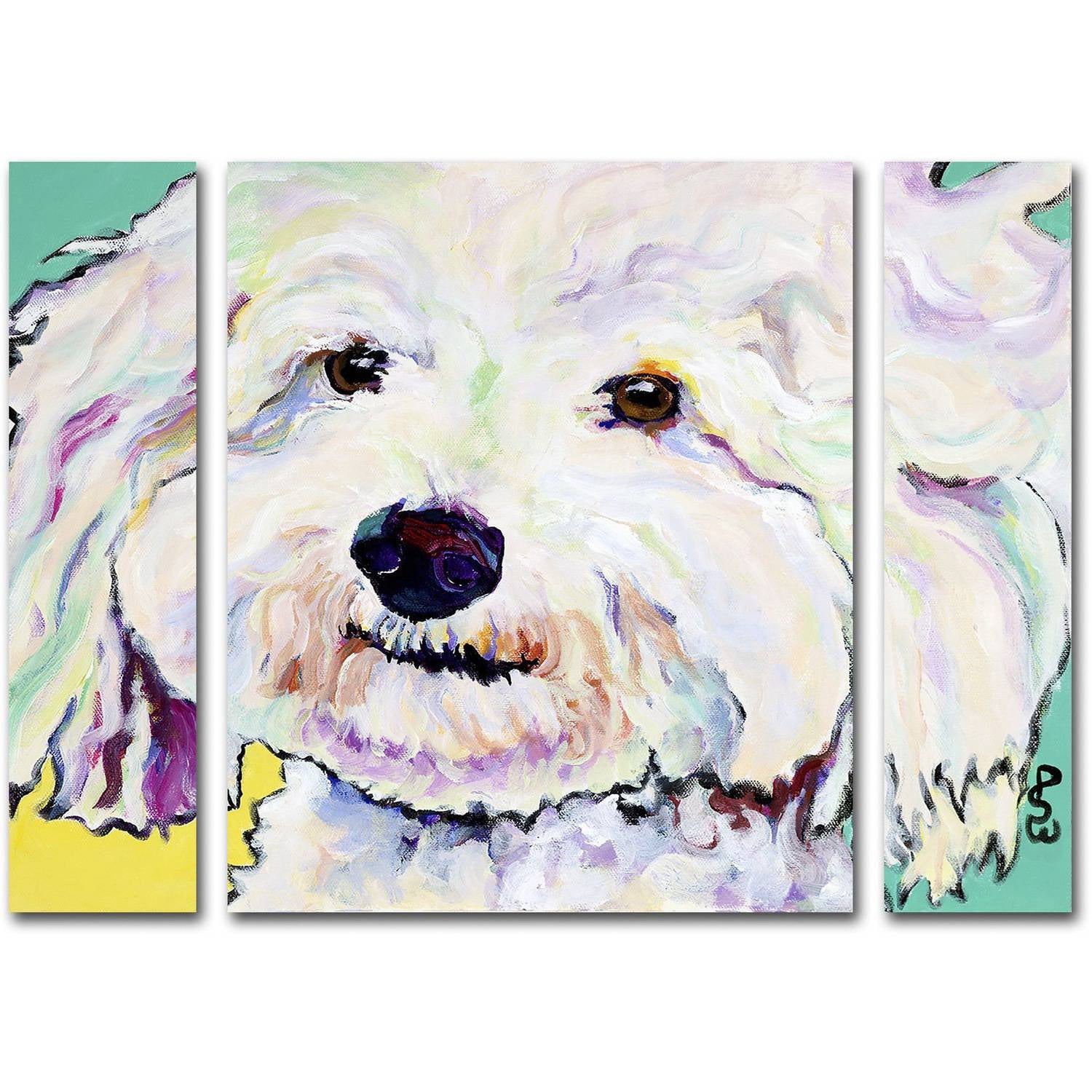 Pat Saunders-White "Buttons" Multi Panel Art Set