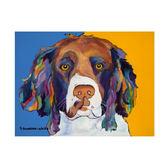 Pat Saunders-White 'Rainie' Canvas Art