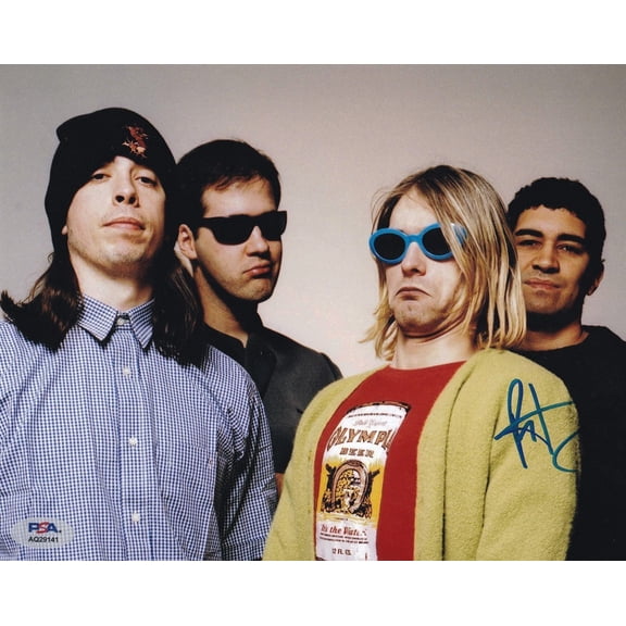 Pat Smear Foo Fighters Nirvana Signed Autograph 8x10 Photo PSA/DNA COA A