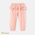 thumbnail image 1 of PatPat 100% Cotton Toddler Girl Ruffle Elasticized Pants, 2 Years, 1 of 1