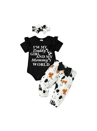 Clobay Top and Pant for Girls (Black, 0-3 Months) : : Clothing &  Accessories