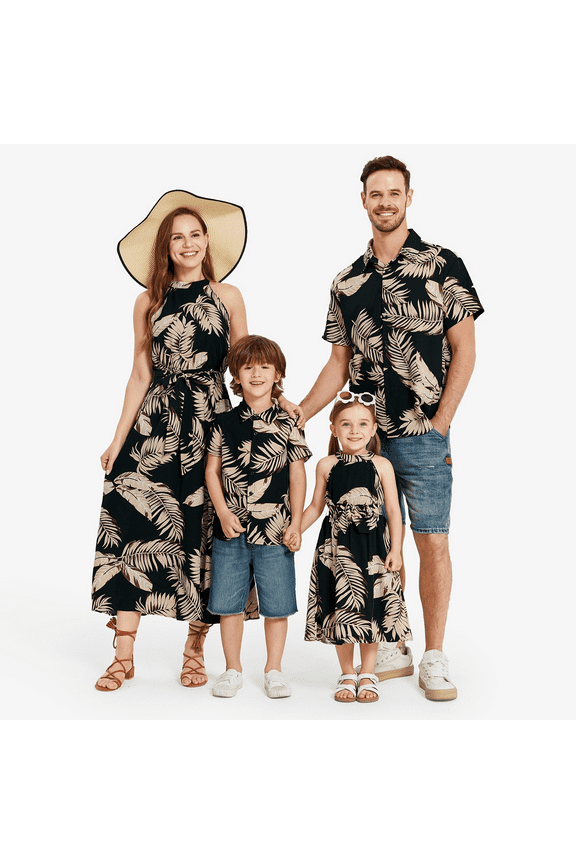 Baby Girl Clothes Baby Bodysuit Family Matching Outfits Leaf Print Cute Gift for Baby Girl,3-24M