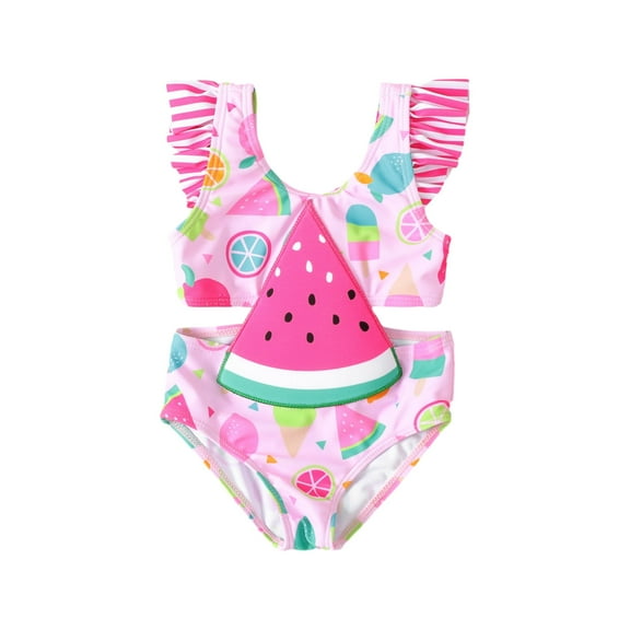 PatPat Swimwear Polyester One Piece Swimsuits (Girl's 3-6 Months)