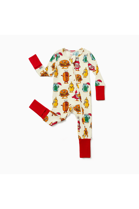 Baby Pajamas Viscose from Bamboo Snug Fit Long Sleeve One-Piece Zip Sleeper Sleepwear 18-24M