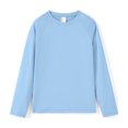 thumbnail image 1 of PatPat Boy T Shirts Kids Long Sleeve Solid Crew Neck Tops 5-6Y, 1 of 6
