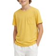 thumbnail image 1 of PatPat Boy T Shirts Kids Short Sleeve Solid Crew Neck Tee Tops 5-6Y, 1 of 7