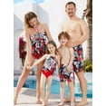 thumbnail image 1 of PatPat Boys Swim Trunks Family Matching Swimwear Toddler Swim Shorts Bathing Suit Toddler Boy Swimwear,2-9Y, 1 of 11